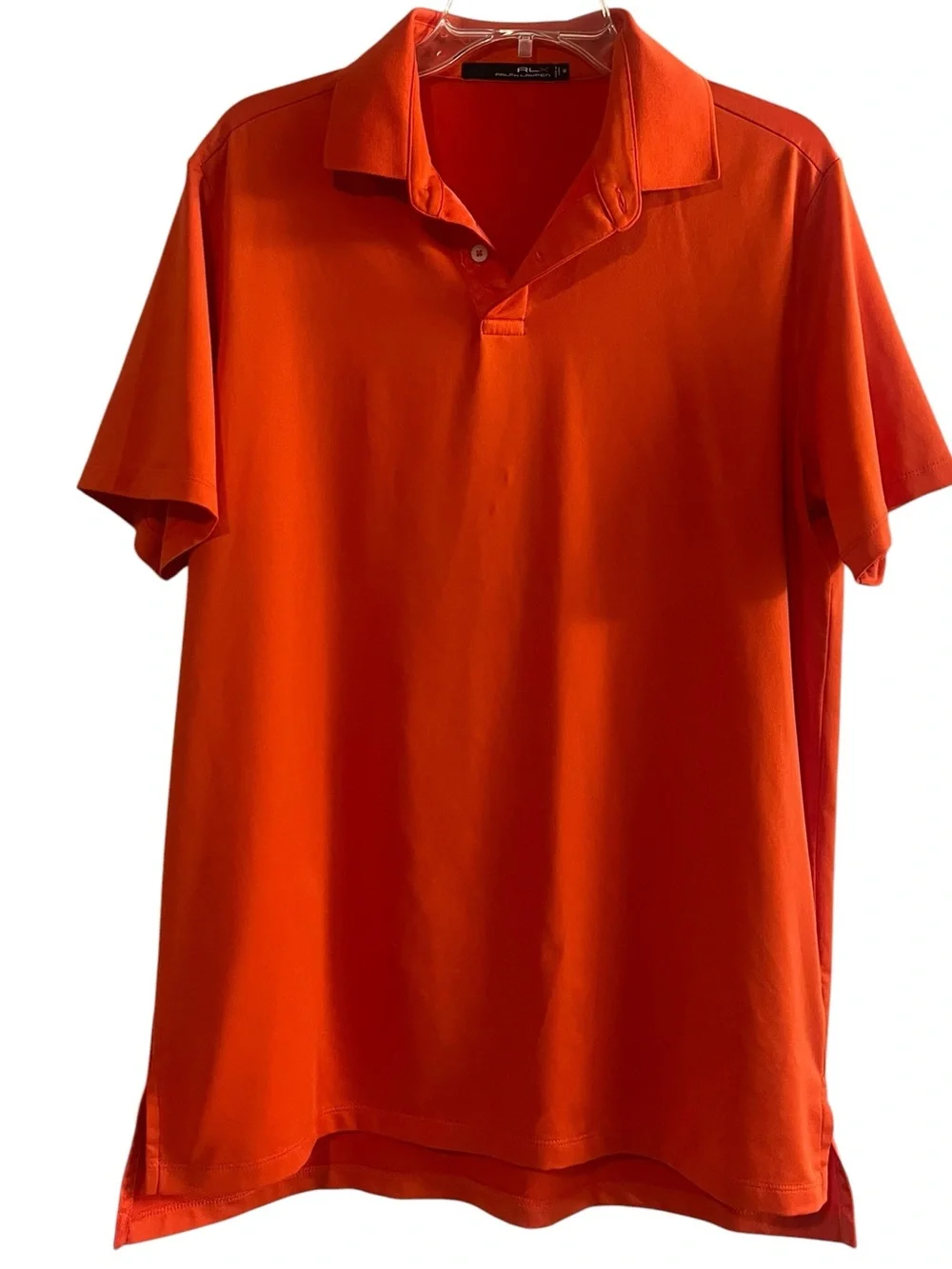 RLX Ralph Lauren Polo Shirt Orange Medium